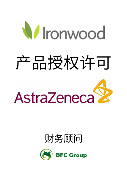 Ironwood产品授权许可阿斯利康